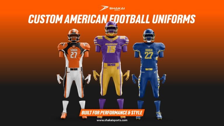 Custom American Football Uniforms: Complete Guide for Teams (Design, Pricing & Ordering)